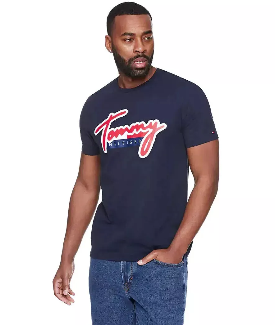 NWT Mens Tommy Hilfiger Short Sleeve Tee XS S M L XL