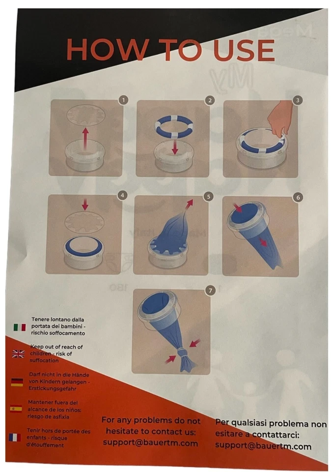 EASY NAPPY8, Sacchi Mangia pannolini Angelcare, Ricariche Maialino Foppa - Immagine 4 di 4