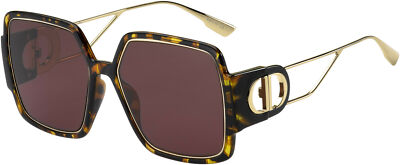 Dior Sunglasses 30MONTAIGNE2 EPZ-U1 57mm Yellow Red Havana / Red