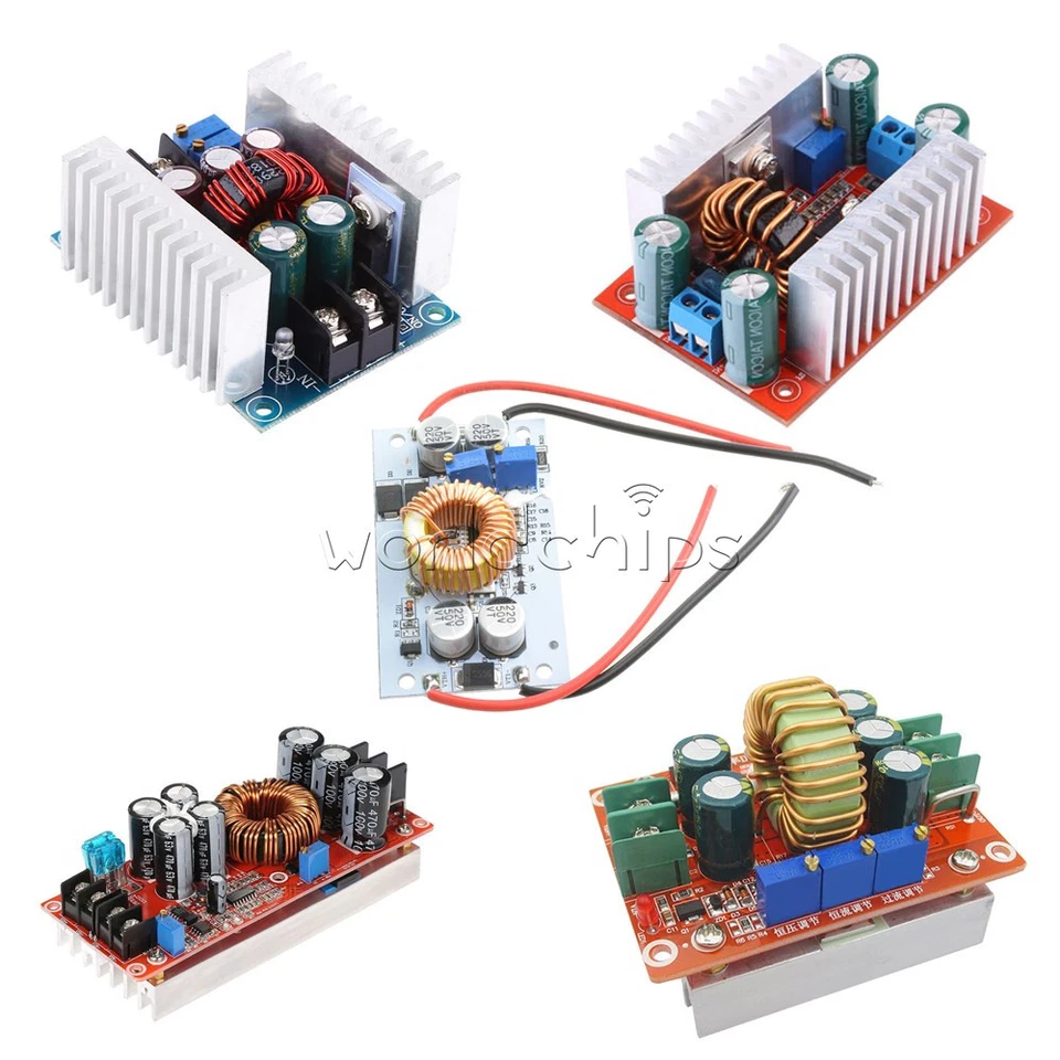 DC-DC 10/12/15/20A 150/250/300/400/1200W Step up Step down Buck Boost Converter - Image 2 of 4