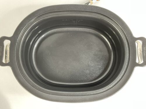 ALL-CLAD 7QT Slow Cooker w/ Gray Ceramic Insert SC04 ,Rice, Steam, Sear & Simmer - Picture 11 of 16