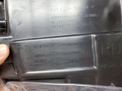 FORD F-150 2009 2010 2011 2012 2013 2014 Left Right Tail Light ASY CL34-13B504-B - Picture 6 of 10