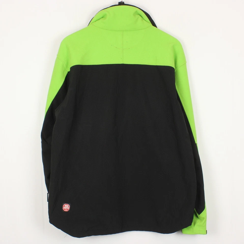 Chaqueta para hombre MISSING LINK Wind Stopper talla XL verde poliéster cremallera completa s7203 Foto 2 de 4