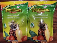 2 PIÑALINAZA IBITTA PINEAPPLE FLAX SEED SUPPL OMEGA OILS GLUTEN FREE 16 OZ 08/27