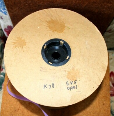 7/8'' w x 645 (?) Yards Bulk Mattress Tape & Woven Binding Rug Opal (light purple