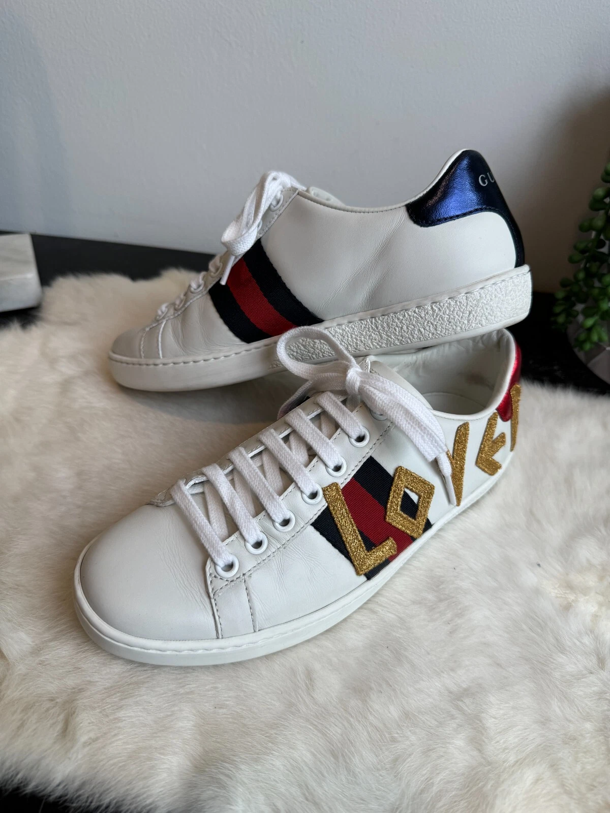 Baskets femme Gucci Ace Loved   Taille 34,5EU