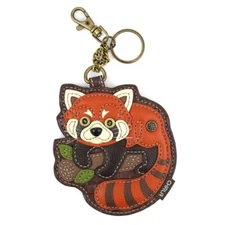 Chala Red Panda Key Fob / Coin Purse - NWT