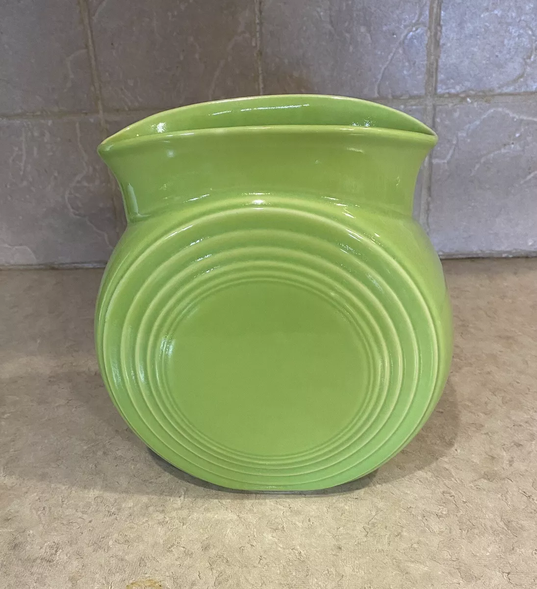 Fiesta NEW Retired Chartreuse Millennium II Vase Fiestaware