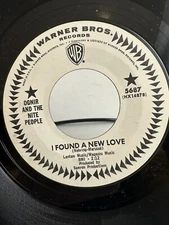 Ognir And The Nite People 45RPM - I Found A New Love/All My Heart WLP VG+