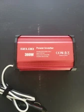 Red GELOO 300W Power Inverter DC 12V to 110V AC Car Inverter SGR-NX3011SK-6 NIB