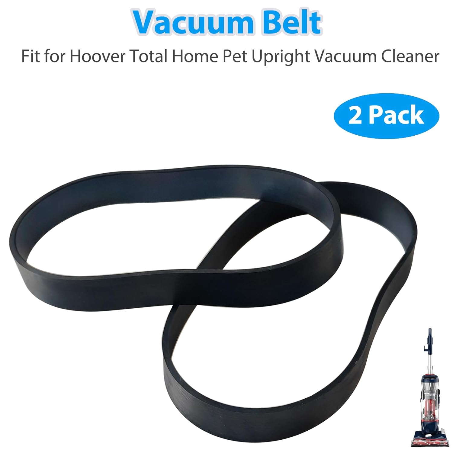 Vacuum Belt Replacement for Hoover Total Home Pet Upright Vacuum