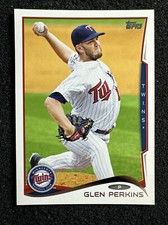 GLEN PERKINS #492 2014 Topps Baseball QTY Minnesota Twins