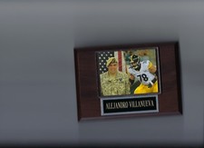 ALEJANDRO VILLANUEVA PLAQUE PITTSBURGH STEELERS NFL FOOTBALL US ARMY