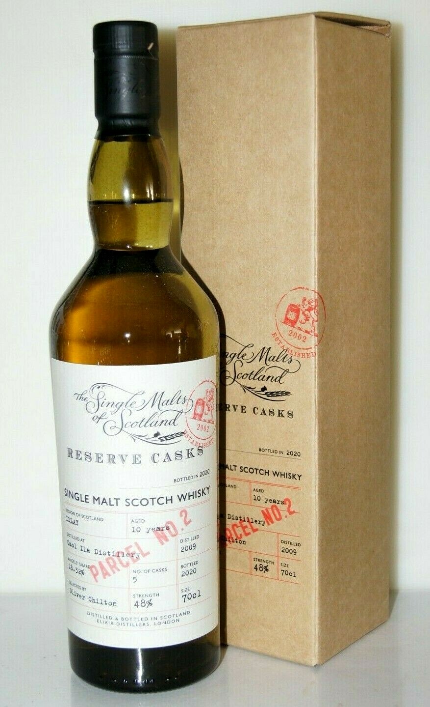 Caol Ila 10y 2009 / 2020 48% SMoS Parcel No. 2 Selected by Oliver Chilton 0,7L