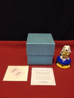 Magnifique Art Form ''d'homme'' Fine Porcelain Trinket Box #10 
