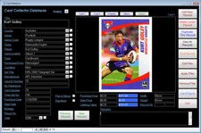 Sports Card Collection Database Software for Windows suit NBA NRL and more
