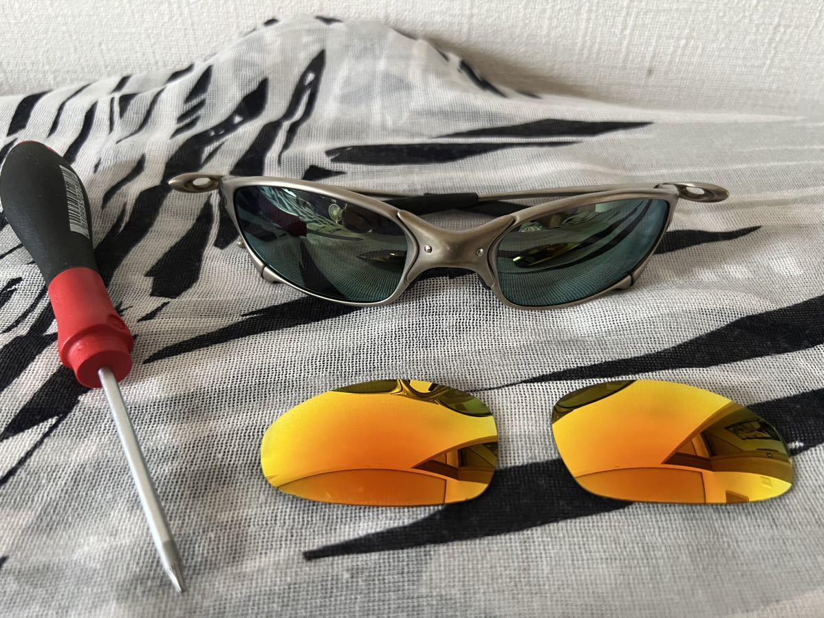 OAKLEY JULIET METAL SUNGLASSES metal frame sports leisure OAKLEY JULIET METAL SUNGLASSES metal frame sports leisure
