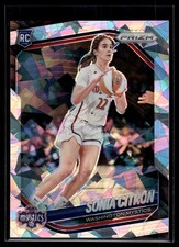 Sonia Citron 2025 Panini Prizm WNBA Ice Prizm Rookie Card #122