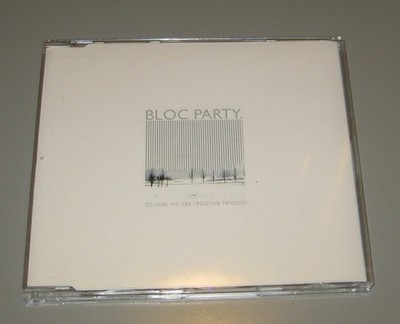 Bloc Party - So Here We Are/Positive Tension 3-Track Maxi- Single (CD, 2004)