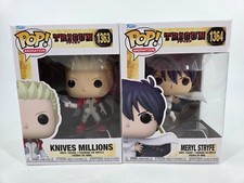 Lote 2 Funko Pop! Trigun - Meryl Stryfe 1364 y 1363 Cuchillos Millions Figura Vinilo