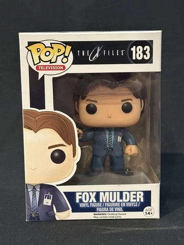 Funko Pop! Television: The X-Files - Fox Mulder #183 FREE PROTECTOR