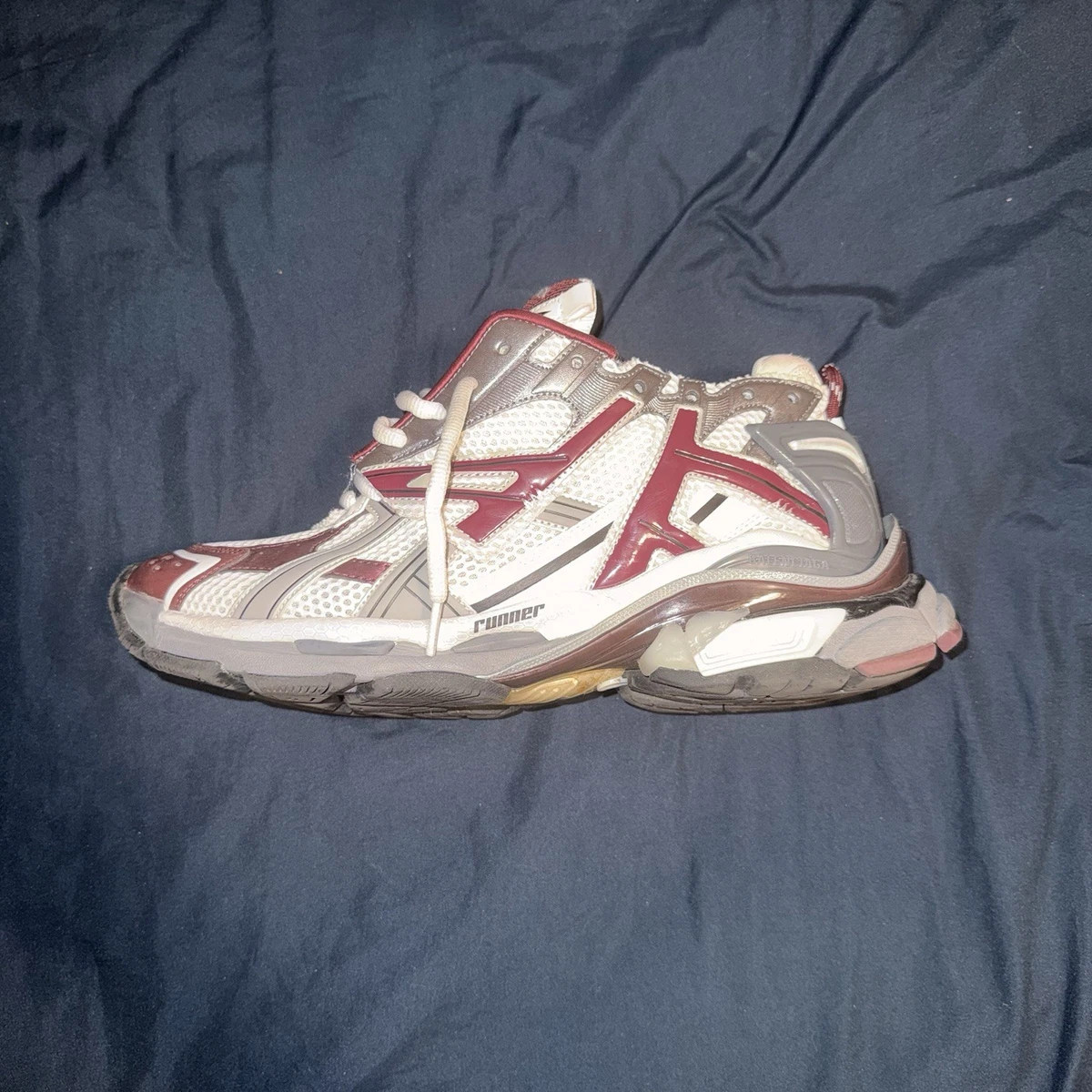 Balenciaga Runner Burgundy for sale | eBay