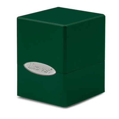 1 Ultra PRO Hi-Gloss Emerald Green Satin Cube Deck Box