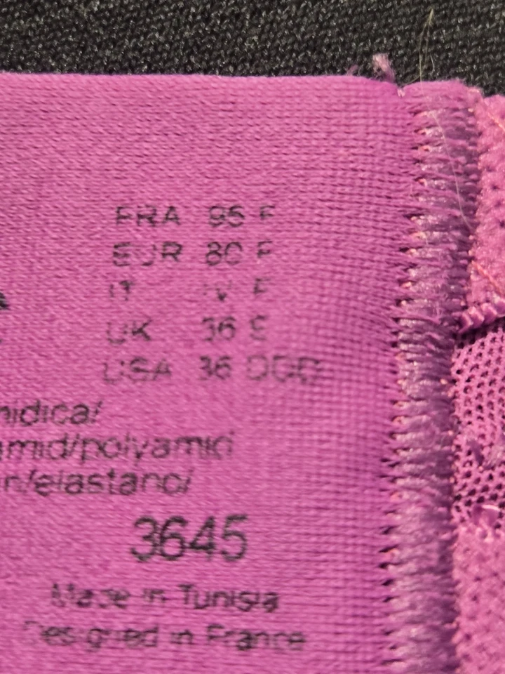 SUJETADOR CHANTELLE ESTRÁS BLING CON AROS TALLA 36DDD Foto 4 de 4