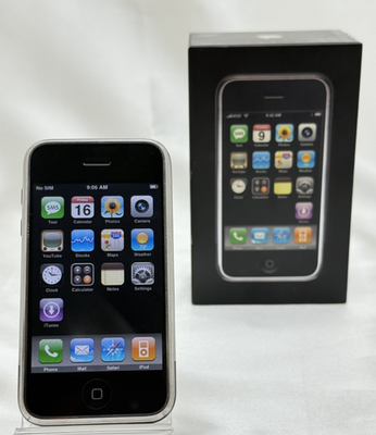 Apple iPhone 1st Generation 2G 8GB AT&T in NON-MATCHING BOX iOS
