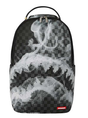 Sprayground Daydream Smoke Check Backpack🔥New Black Bookbag Large