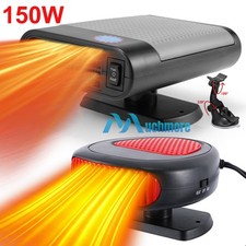 Car Truck Heater 12V 150W 360  Electric Heating Fan Defogger Defroster Demister