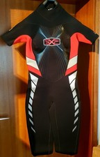 DA Neopren Shorty  3/2mm NPX 4000 rot 3/4 Bein  Gr. M/40 Wakeboard Wasserski