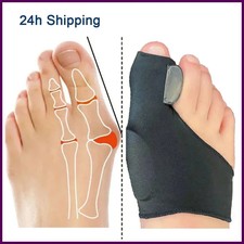 2Pcs Toe Separator Hallux Valgus Bunion Corrector Orthotics Feet Bone Thumb