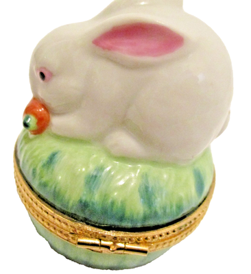 Takashi Ceramic Bunny Trinket Box 2x2 in (SKU# 2745) | eBay