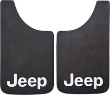 Plasticolor 000542r01 Easy Fit Black Mud Flaps W Jeep Logo Plasticolor 000542r01 Easy Fit Black Mud Flaps W Jeep Logo