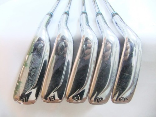 Used Majesty Golf Maruman SHUTTLE GOLD Iron Set 27 S Flex 38.0 inches KBS TOUR 9