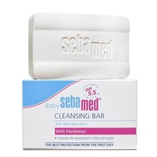 Sebamed Baby Cleansing Bar pH 5.5 Soap Free Tear Free Newborn Bath 100g x 1