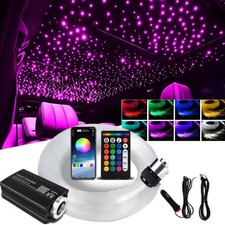 1000pc Car Home Headliner Twinkle Meteor Shooting Star Light Fiber Optic Kit New