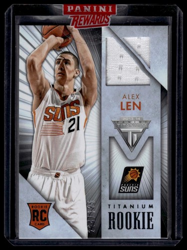 2013-14 Panini Titanium #5 Alex Len Rookie Jerseys #/325