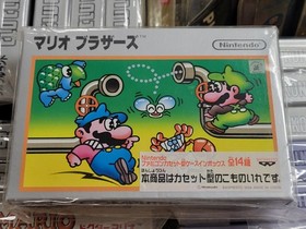 Nintendo Famicom Cassette-Shaped Case "Mario Bros" (2004) Brand New Japan Import