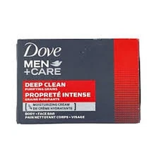 Dove Men+Care Bar Soap – Deep Clean, Extra Fresh, Charcoal & Clay, Clean Comfort