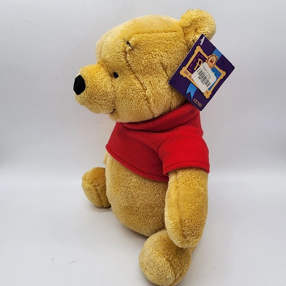 Vintage Gund Disney 12" Winnie the Pooh Plush 100 Acre Collection Stuffed Toy - Image 3 of 4