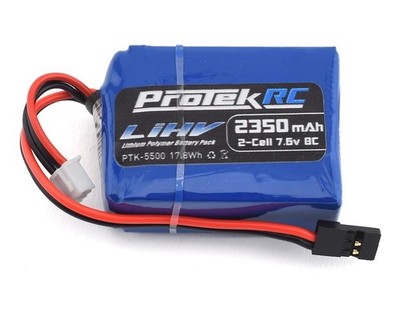 ProTek RC Empfänger HV LiPo Akku Pack 7.6V 2350mAh PTK-5500