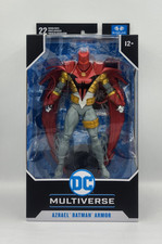MCFARLANE DC MULTIVERSE AZRAEL BATMAN ARMOR RED KNIGHTSEND JEAN-PAUL VALLEY