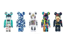 DesignerCon Artist Series 3 BE@RBRICK set 100% DCON 2021