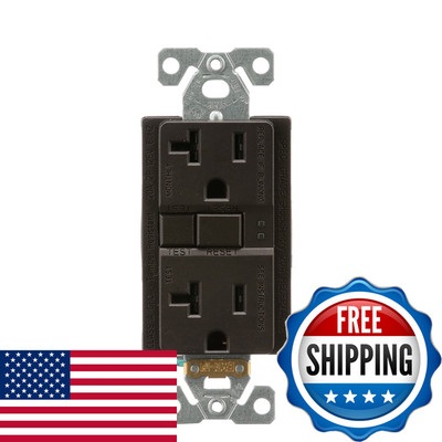 Eaton Designer Self-Test Tamper Resistant 20A Receptacle