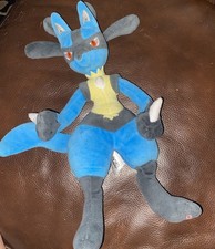 Pokemon 12" Large Lucario Plush - Game Freak 2022 Officially Licensed