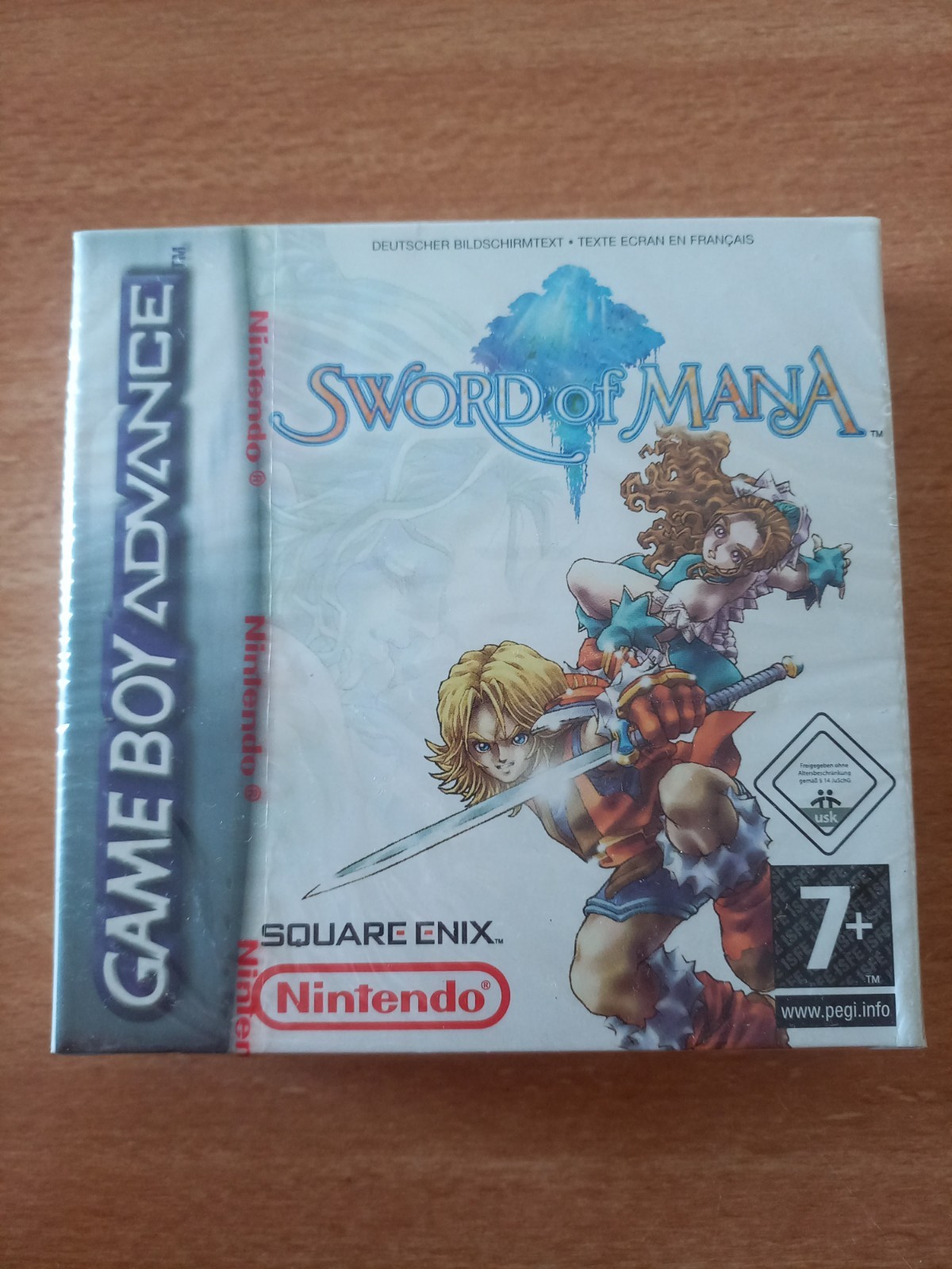 MINT - SWORD OF MANA - RED STRIP SEALED - NINTENDO GAME BOY ADVANCE
