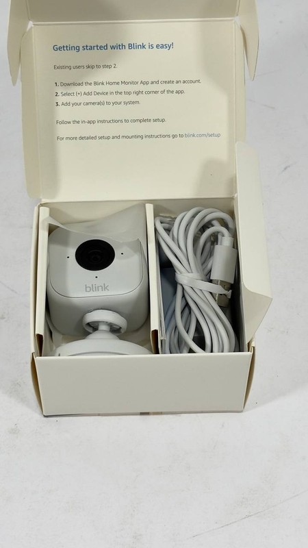 Blink Wired Floodlight Camera with Pan-Tilt Indoor Camera and Video Doorbell