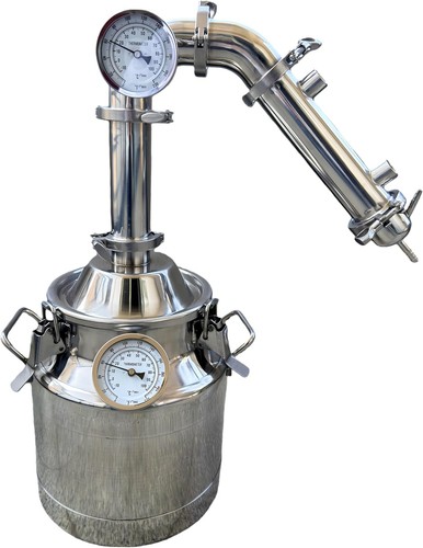 10 liter Home Alcohol Moonshine Distiller Pot Still w/ 110V Electric Heating